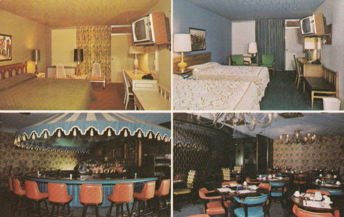 Presidential Inn - Old Postcard Photo (newer photo)